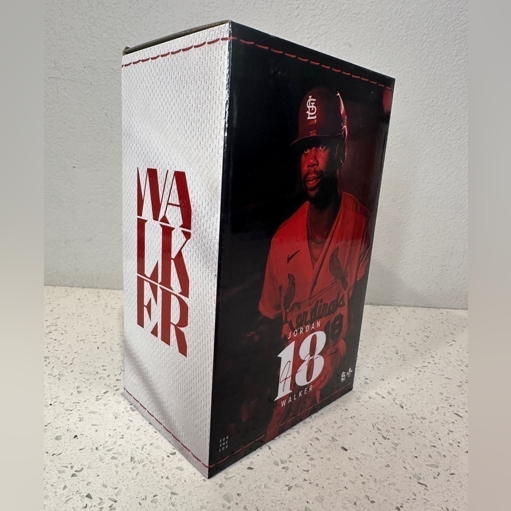 St. Louis Cardinals Jordan Walker Bobblehead 4/19/24 New In Box - Picture 2 of 8